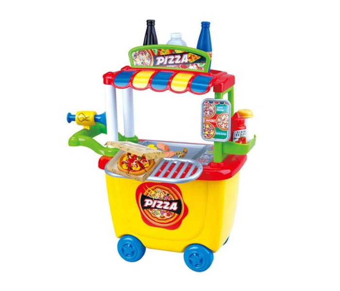 PlayGo 3512 30 Pieces Gourmet Hot Dog Cart Toy for Kids - Zoom Image 3