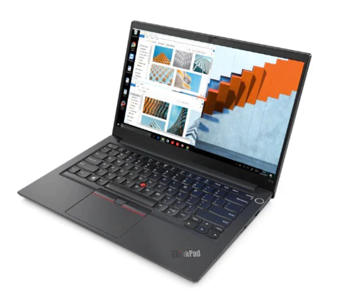 Lenovo Thinkpad E14 G2-20TA00GEAD 14 Inch FHD Intel Core i7 1165G7 Processor 8GB RAM 512GB SSD Intel Iris Graphics Windows 11 Pro - Grey - Zoom Image 2