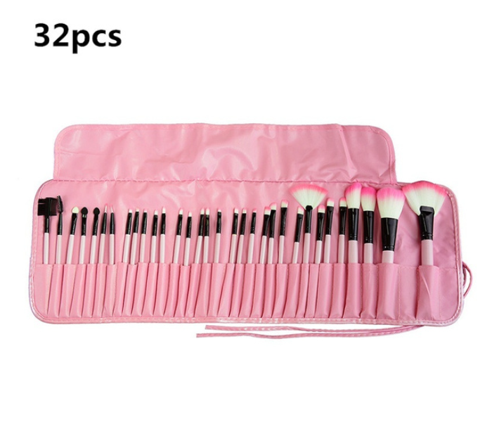 32 Pieces New Professional Makeup Brush Set Make-up Toiletry Kit Wool Brand Make Up Brush Set - Zoom Image 3