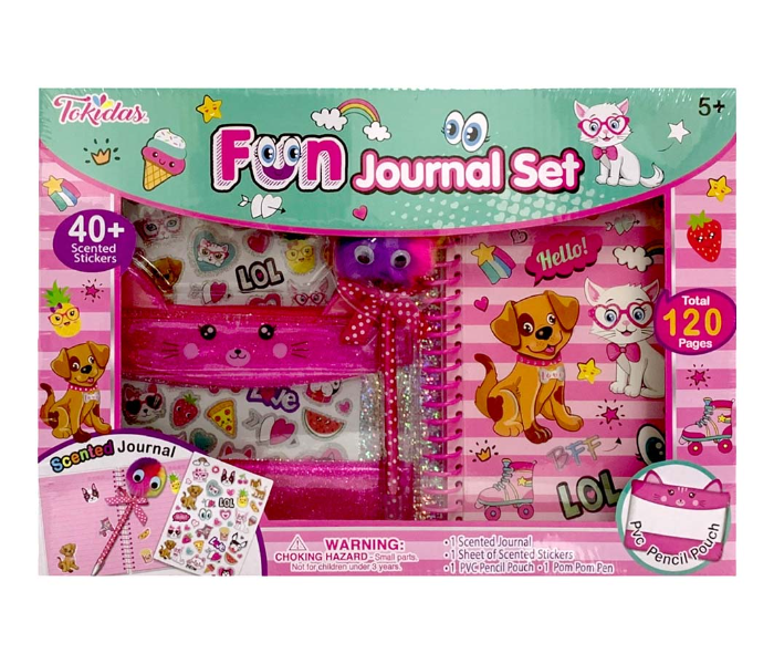 Tokidas T107 Fun Journal Set for Girls - Zoom Image 1