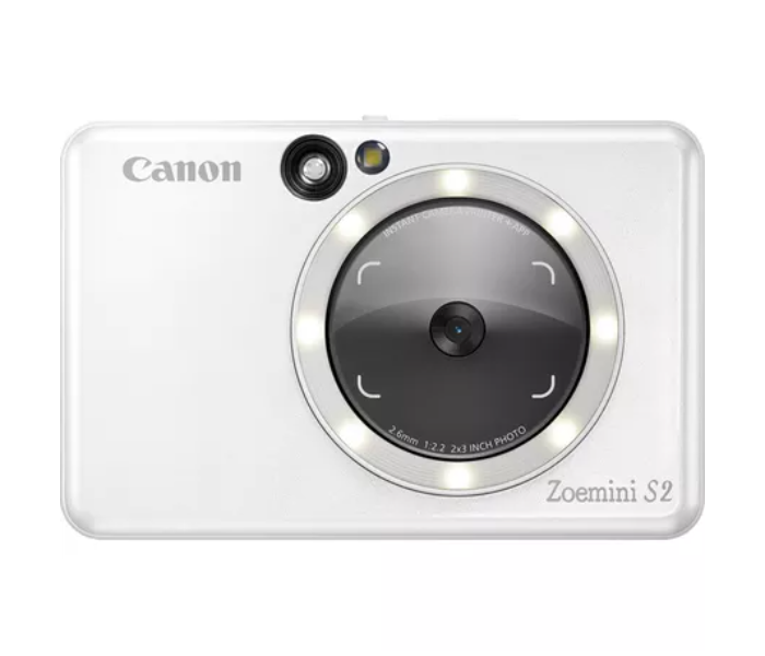 Canon Zoemini S2 Instant Camera Colour Photo Printer - White - Zoom Image 1