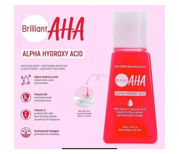 Brilliant Skin Essentials 30ml AHA Serum - Zoom Image 2