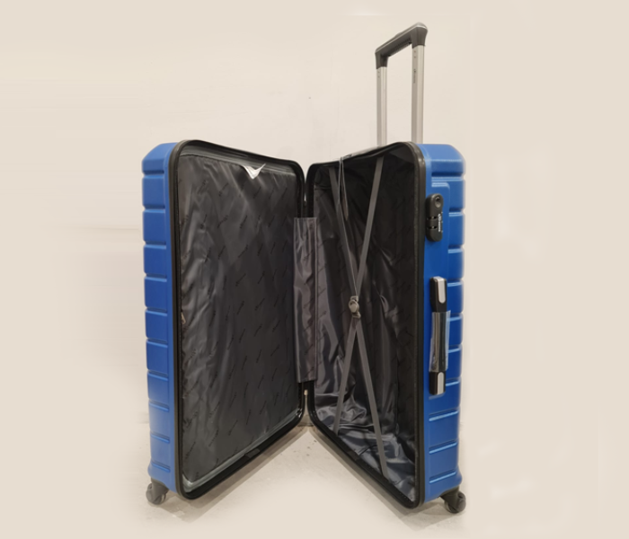 Extreme 24 inch Lightweight Hard Shell ABS Luggage Trolley - Pearl Blue - Zoom Image