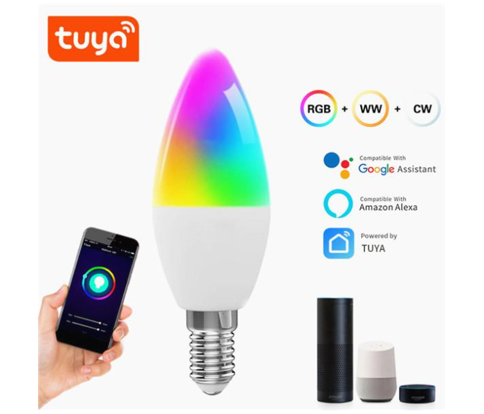 Wink 1 Meter Rgb Wifi Smart Led Candle Bulbs - Zoom Image