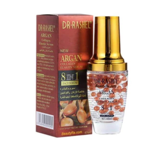 Dr Rashel DRL-1254 8 In 1 40ml New Argan Collagen Elastin Face Serum - Zoom Image 2