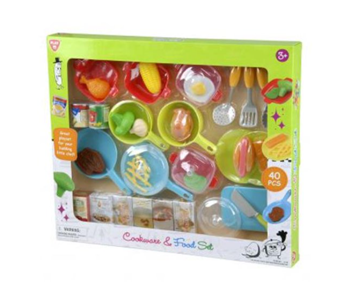 PlayGo 3740 Cookware and Food Set Toys For Kids - Zoom Image