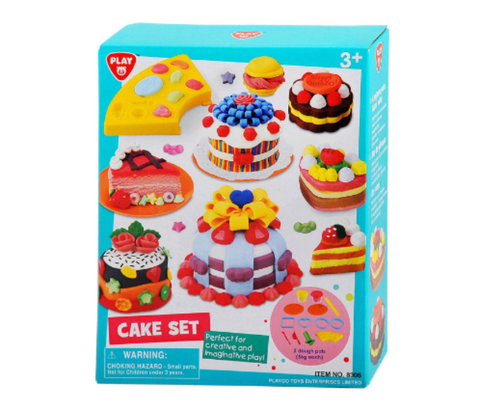 PlayGo 8306 Dough Included Cake Set Toys For Kids - Zoom Image