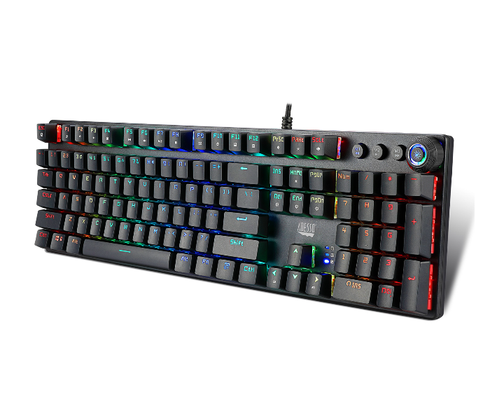 Trands TR-KB2392-V3 Multi-Colour Semi Mechanical Gaming Keyboard - Black - Zoom Image 2