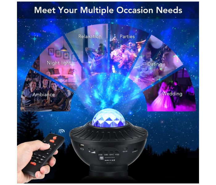 Galaxy Ocean Galaxy Led Night Light for Kids - Zoom Image 5