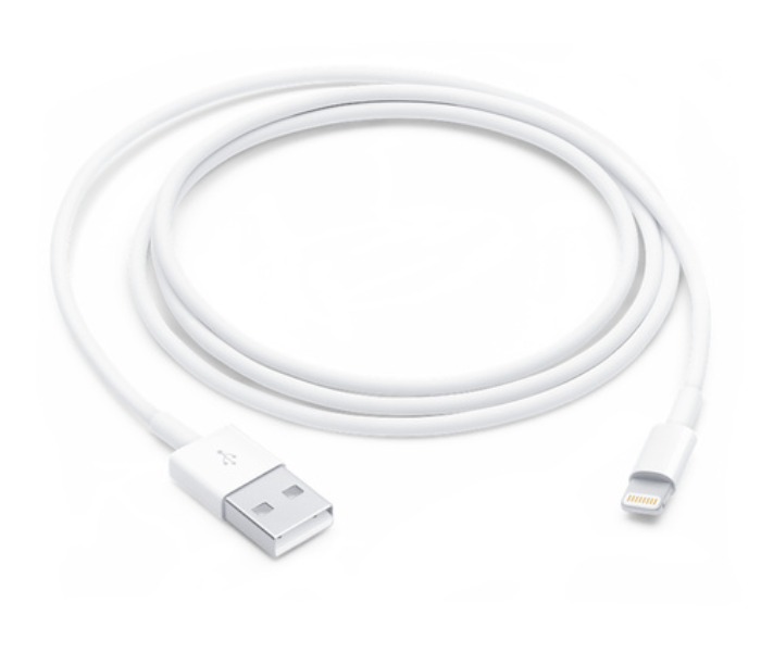 E-Race Data Cable USB to Lightning - White - Zoom Image