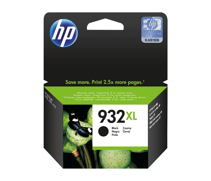 HP CN053AE#BGX 932XL Black Ink Cartridge - Black - Zoom Image 1