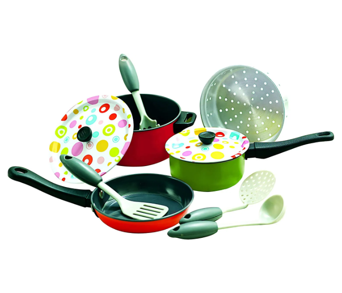 PlayGo 6838 Coloured Tin Metal Cookware Toys For Kids - Zoom Image 2