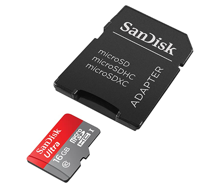 SanDisk SDSQUNC-016G-GN6MA Ultra 16GB Ultra Micro SDHC UHS-I Class 10 Card - Zoom Image 3