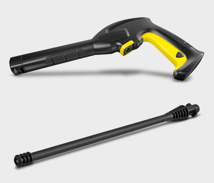 Karcher 15991020 K 1 Horizontal Pressure Washer - Yellow and Black - Zoom Image 2