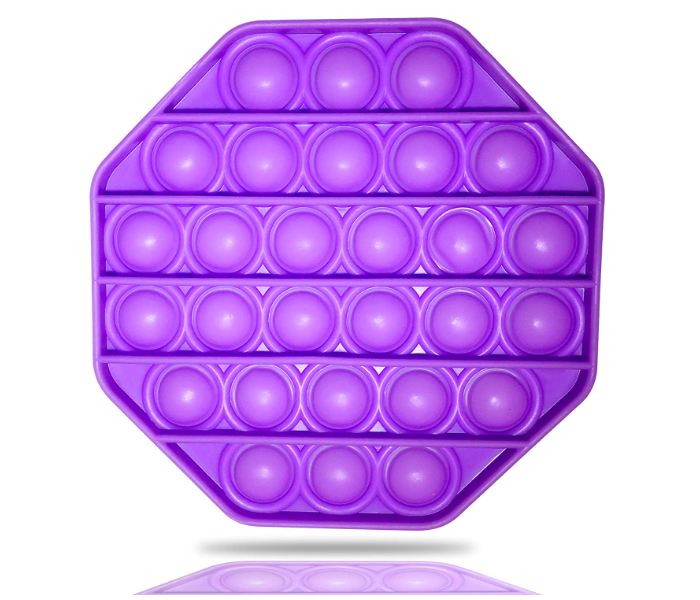 Pop It Purple Octagon Toy For Kids - Purple - Zoom Image 1