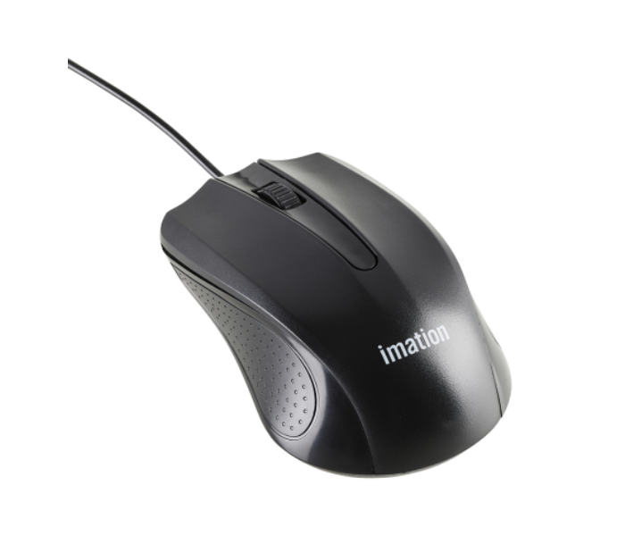 Imation WOMI 300 Wired Mouse - Black - Zoom Image 1