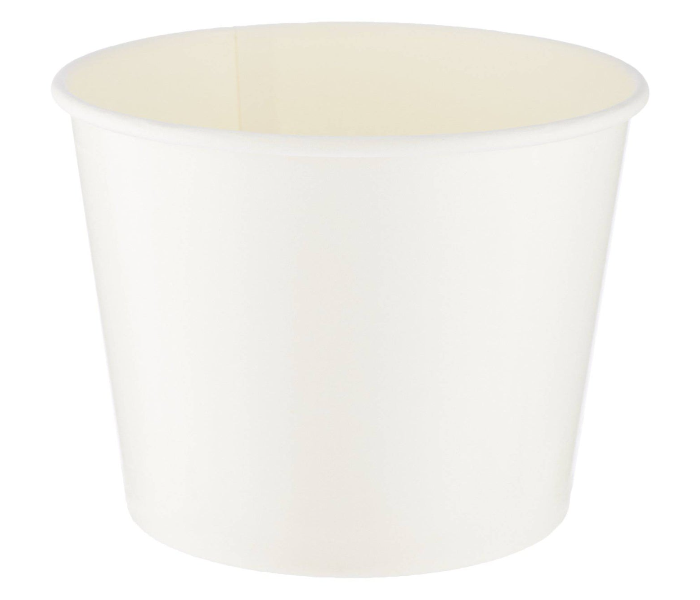 Hotpack HSMPSB400X5 5 Pieces 400ml Paper Soup Bowl - White - Zoom Image 5