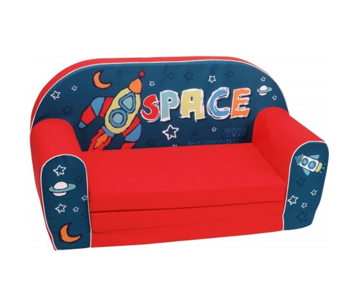 Delsit DT2-1918C - Space Sofa Bed For Kids - Red and Blue - Zoom Image