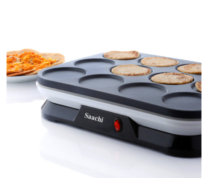 Saachi NL-CM-1860 1600Watts 2 In 1 Pancake And Mini Crepe Maker - Black - Zoom Image 3