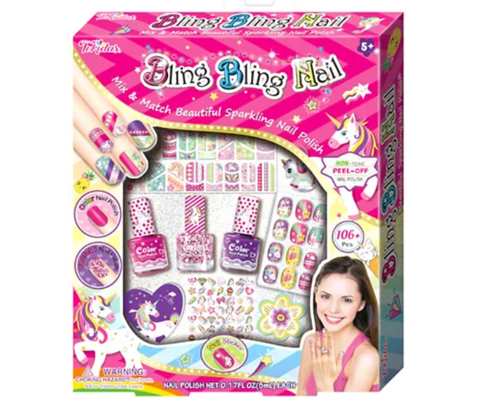 Tokidas N02UN Bling Bling Nail for Girls - Zoom Image 1