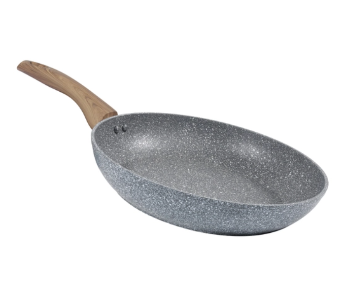 Clikon HW3413 24cm Marble Series Fry Pan - Grey - Zoom Image 1