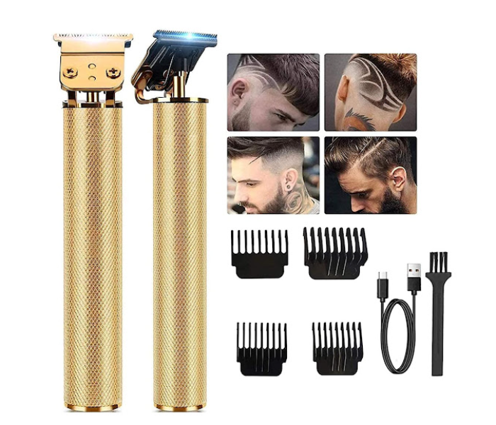 GTC Professional Rechargeable Hair Trimmer - Gold - Zoom Image 1