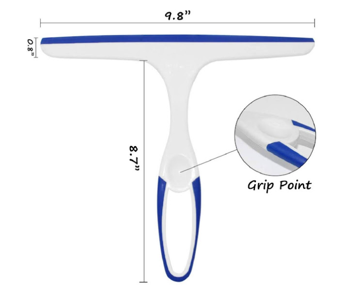 GTC Glass Window Wiper Soap Cleaner Squeegee - Blue - Zoom Image 5