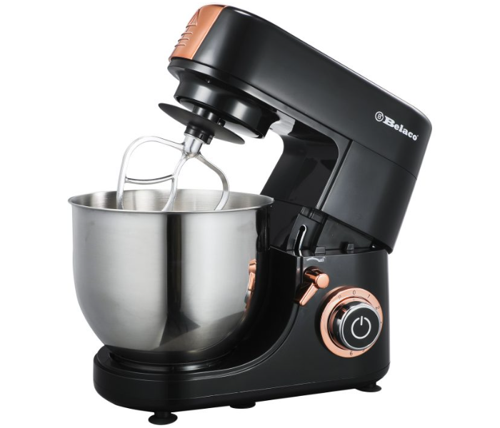 Belaco SM0123BEL Stainless Steel Bowl 1500 Watt Heavy-duty Stand Mixer - Black - Zoom Image 1