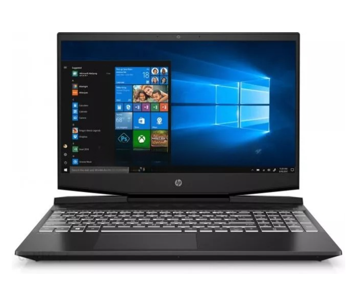 HP 15-dk2355nw Pavilion Gaming Laptop 15.6 Inch FHD Intel Core i7-11370H Processor 16GB DDR4 RAM 512GB SSD 4GB NVIDIA GeForce RTX 3050Ti Graphics Windows 11 Home - Black - Zoom Image 1