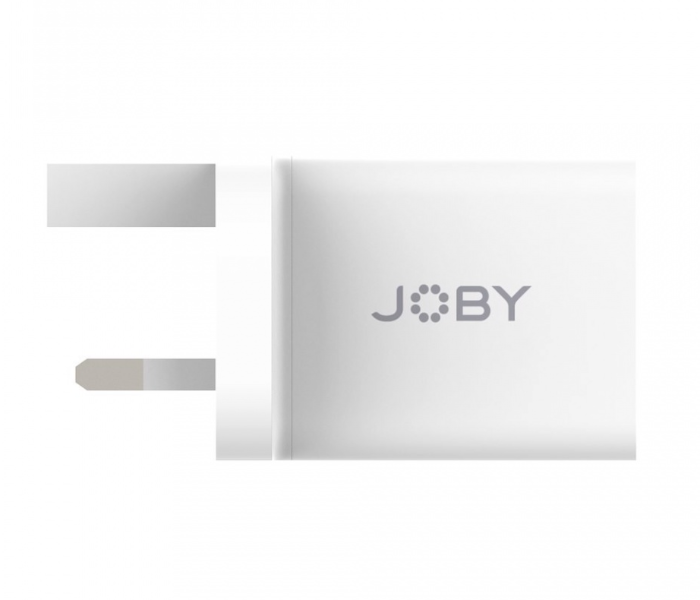 Joby JB01804-BWW UK Wall Charger USB-A 12W 2.4A - White - Zoom Image 2