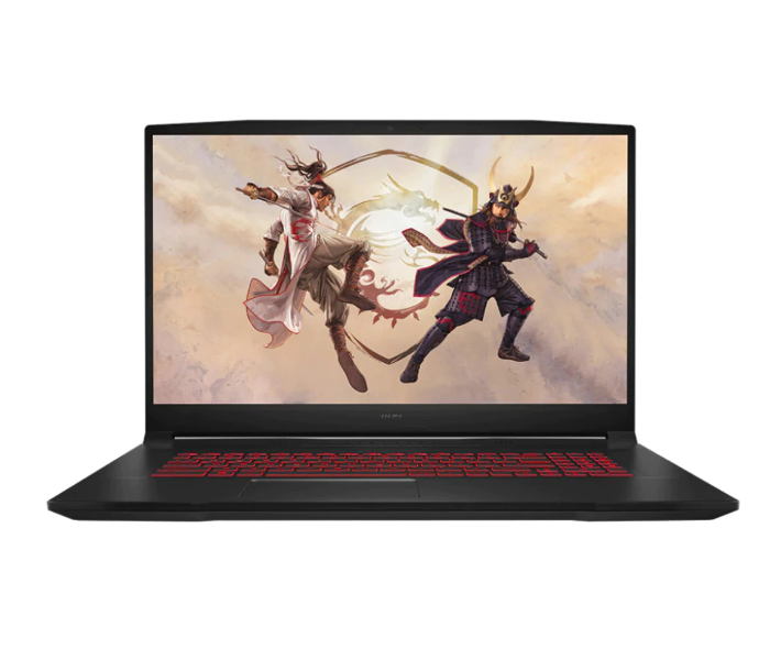 MSI 9S7-158112-461 KATANA GF66 11UG Gaming Laptop 15.6 Inch FHD Intel Core i7-11800H Processor 16GB RAM 512GB SSD 8GB NVIDIA GeForce RTX 3070 Graphics DOS - Black - Zoom Image 1