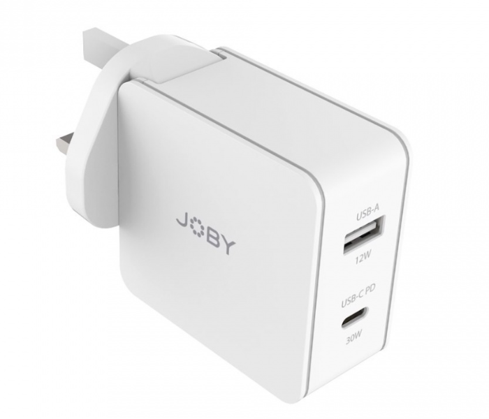 Joby JB01806-BWW Wall Charger 42W Dual Output - White - Zoom Image 5