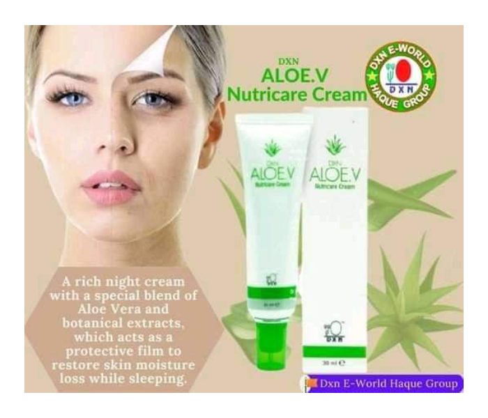 DXN 30ml Aloe V Nutricare Cream For Women  - Zoom Image 4