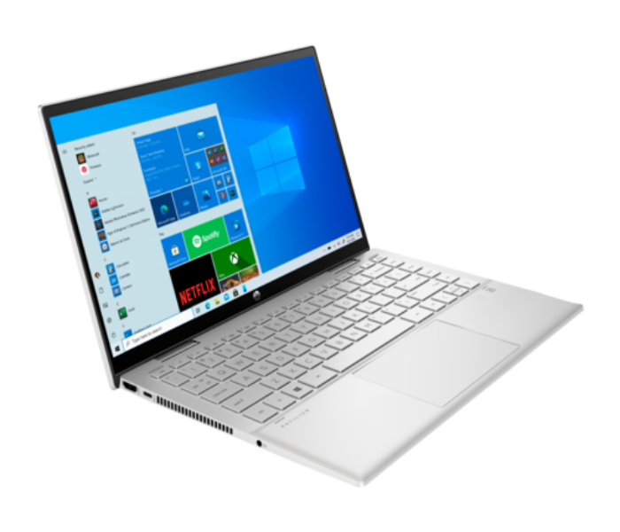 HP PAVILION X360 14-DY0002NE-3A2S7EA-SLV 14 Inch FHD Intel Core I5-1135G7 Processor 8GB DDR4 RAM 512GB SSD Intel Iris Xe Graphics Windows 10 Home - Silver - Zoom Image 7