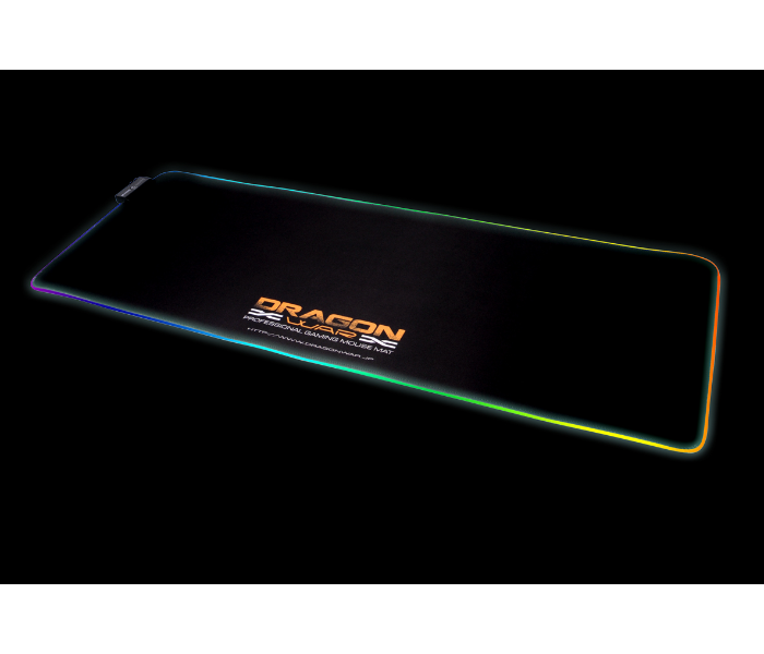 Dragon War GP-010 RGB illumination Mouse Mat - Black - Zoom Image 1