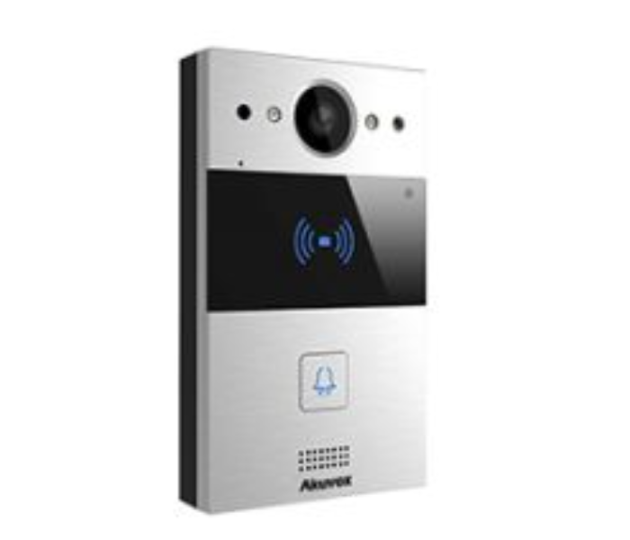 Akuvox R20A-2 Compact 2-wire SIP Video Doorphone - Black and Silver - Zoom Image 3