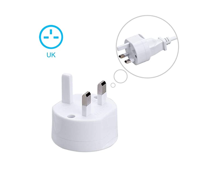 All in 1 International Travel Converter Adapter Multi Universal Plug Adapter Worldwide Socket - White - Zoom Image 7