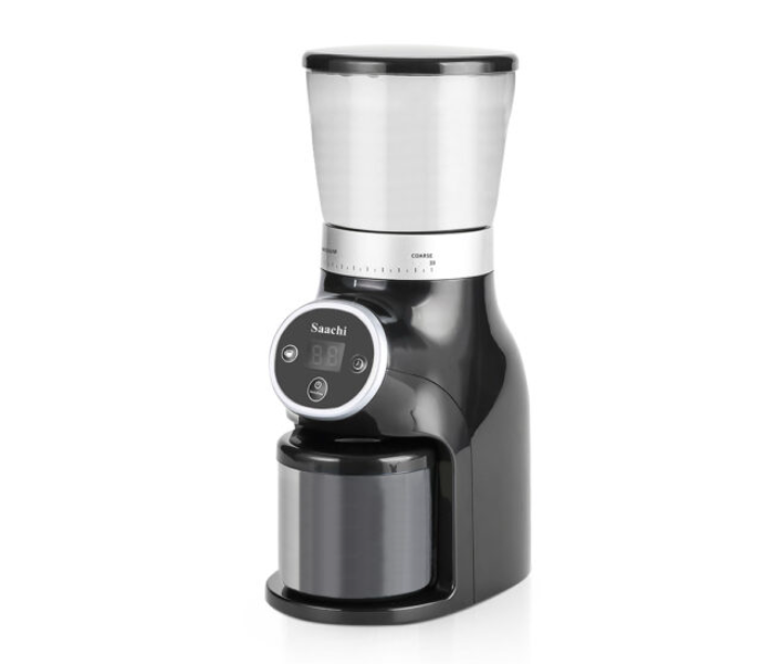 Saachi CG4966 200Watts Coffee Grinder With Digital Control Panel - Black - Zoom Image 3