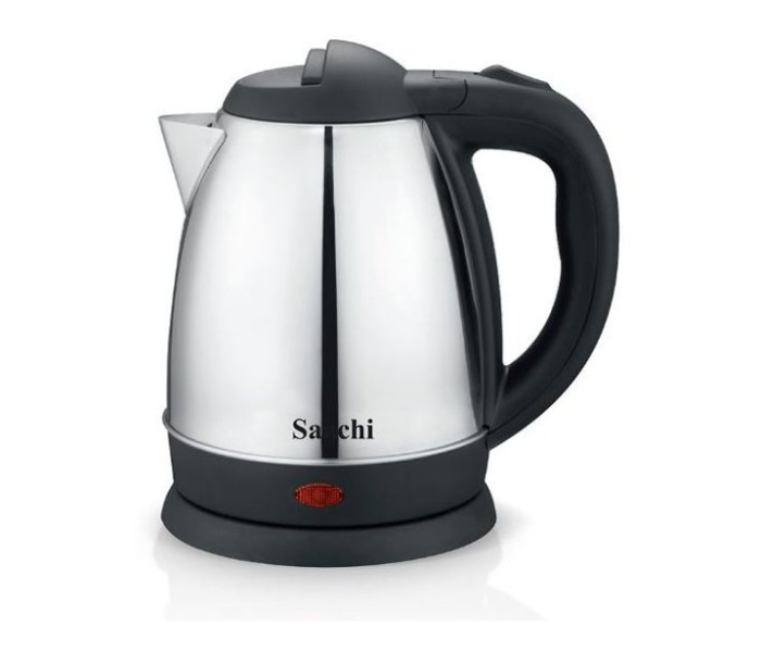 Saachi KT7721 1.2 Litres Electric Kettle With Automatic Shut-Off - Black and Silver - Zoom Image