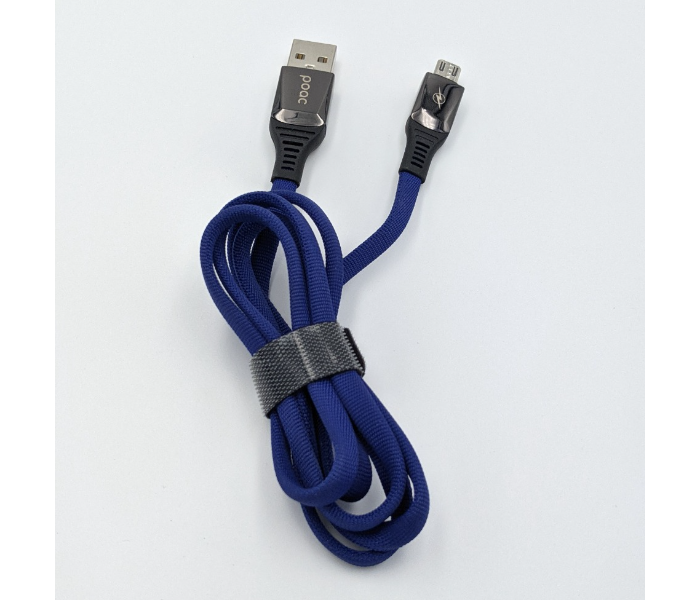 Poac PC-205 Kirsite Type C Fast Charging Cable - Blue - Zoom Image 3