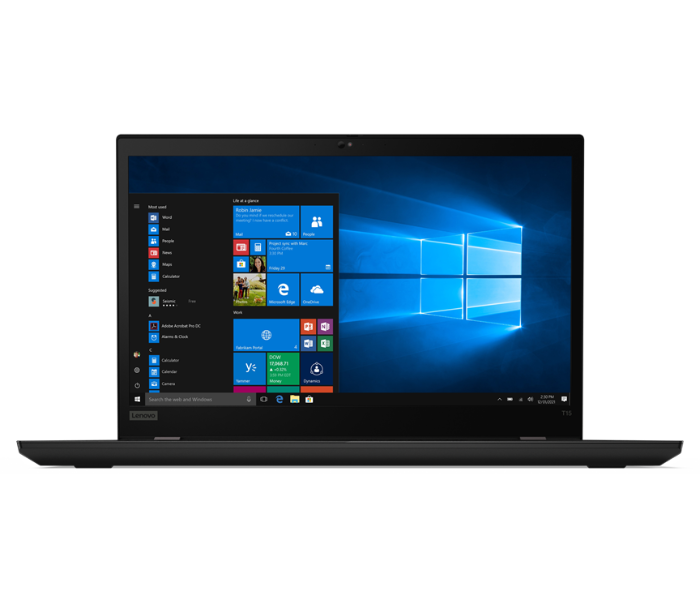 Lenovo 20W400H3AD ThinkPad T15 Gen2 15.6 Inch FHD Intel Core i7-1165G7 Processor 8GB DDR4 RAM 512GB SSD Integrated Intel Iris Xe Graphics Windows 10 Pro 64 - Black - Zoom Image 7