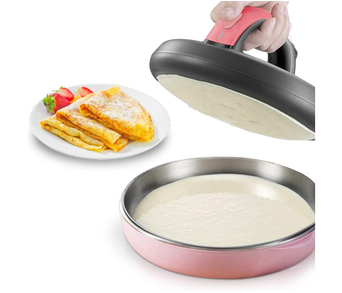 Saachi CM-1862 600Watts Crepe Maker - Pink - Zoom Image 2