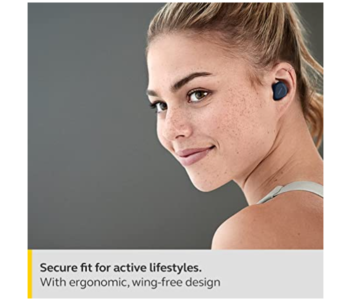 Jabra Elite 4 Active In-Ear Bluetooth Earbuds with Mic - Navy - Zoom Image 3