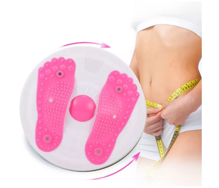 RMN Waist Twister Plate Mini Vibration Twisting Disc Board with 3D Magnets for Body Shaping Fitness Slimming Exercise Foot - Zoom Image 7