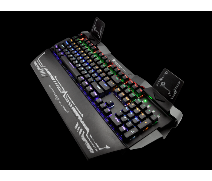 Dragon War GK-010 Gaming Keyboard Steel Wing Optical Switch With RGB - Black - Zoom Image 4