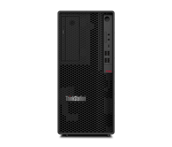 Lenovo 30E3000PAX Think Station P350 Tower Intel Core i7-11700K Processor 16GB DDR4 RAM 512GB SSD Intel UHD Graphics 750 Windows 10 Pro 64 - Black - Zoom Image 6