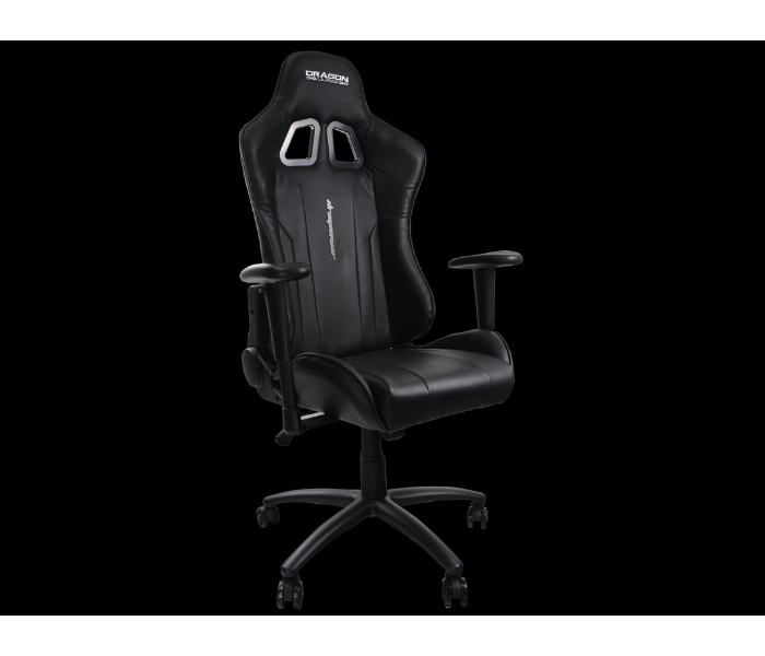 Dragon War GC-007 Pro-Gaming Chair With Massage Cushion - Black - Zoom Image 2