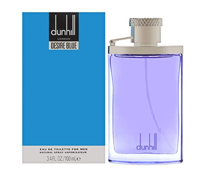 Dunhill 100ml Eau De Toilette Desire Blue Natural Spray for Men - Zoom Image 1