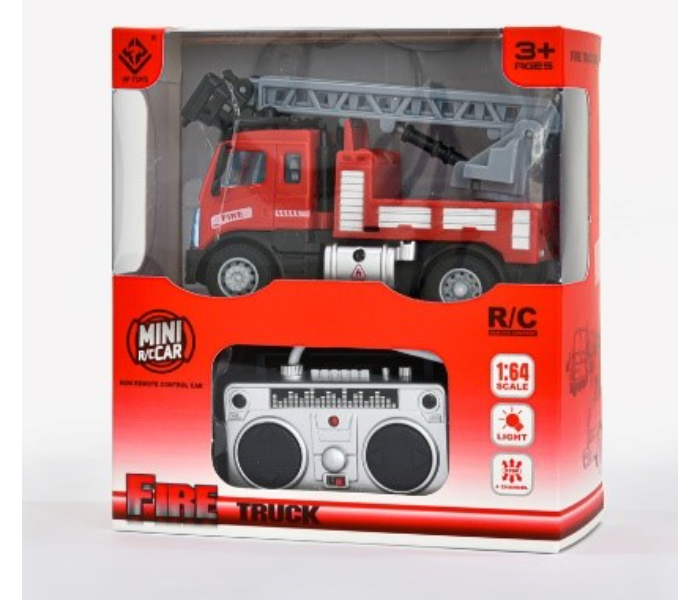 Reetoys 6160 Remote Control Fire Mini Truck Toy For Kids - Zoom Image