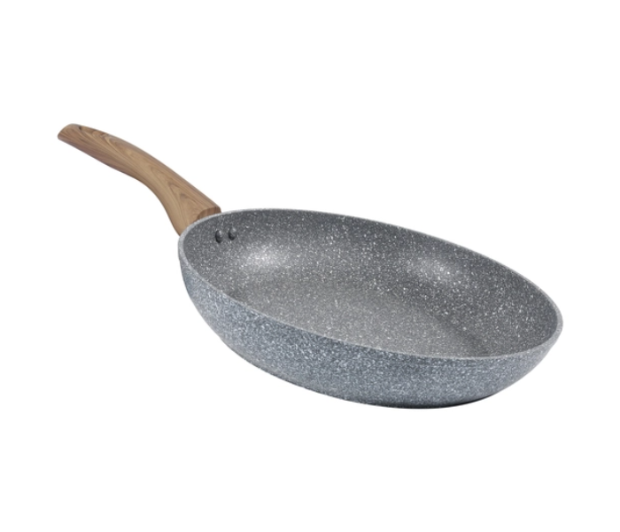 Homeway HW3415 28cm Marble Series Fry Pan - Grey - Zoom Image 1